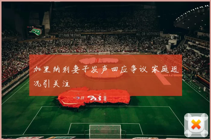 加里纳利妻子发声回应争议 家庭近况引关注